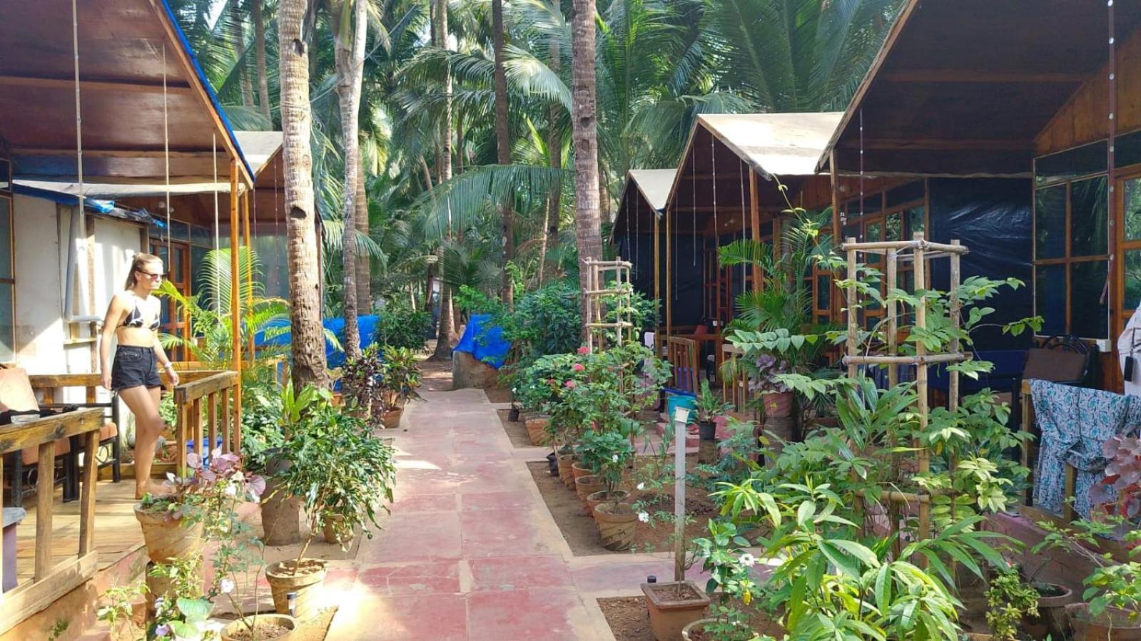 Csf Garden Huts Hotel Palolem Buitenkant foto