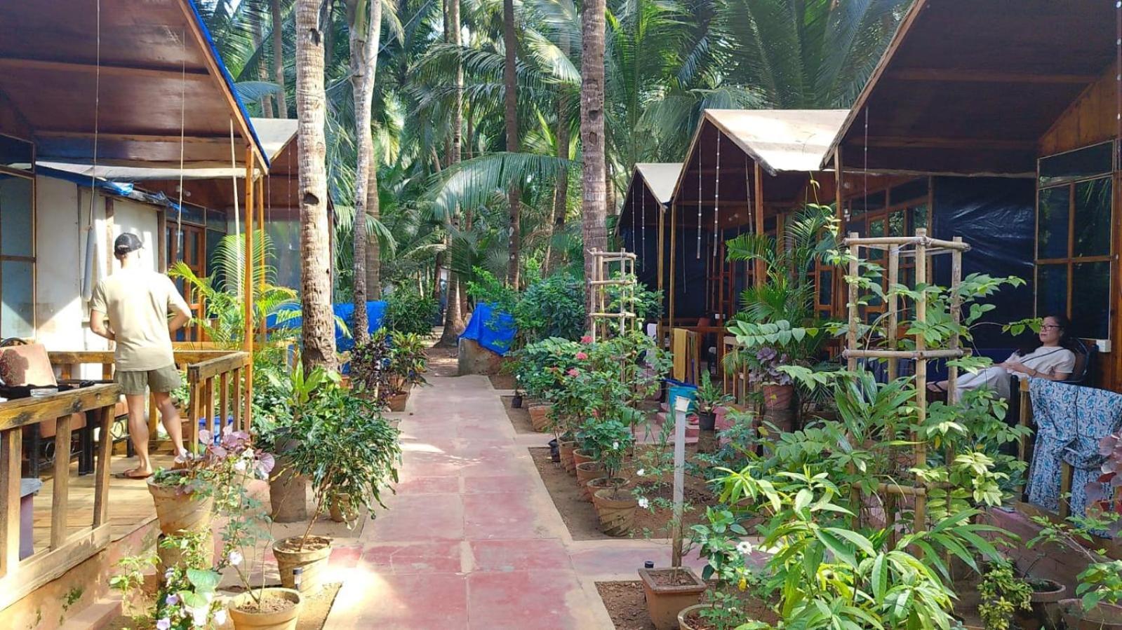 Csf Garden Huts Hotel Palolem Buitenkant foto